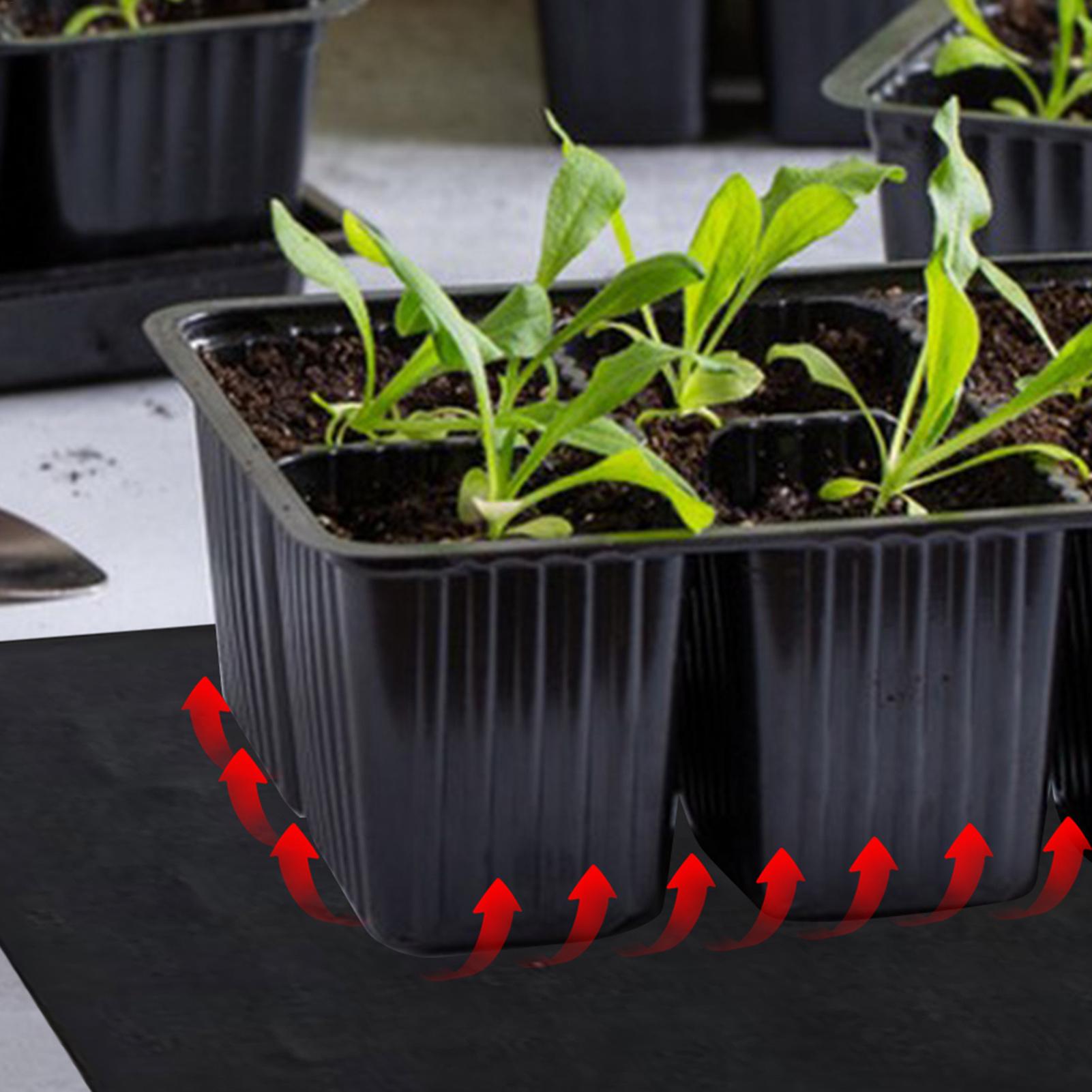 Plant Seedling Heat Mat Waterproof - Seedling Mat USB-Powered Waterproof Heater Adjustable