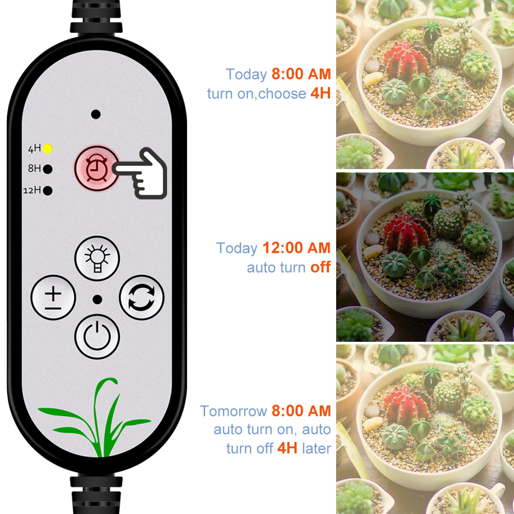 LED Phyto Grow Light Full Spec - Seed Starter Tray Kit With Grow Light review and price