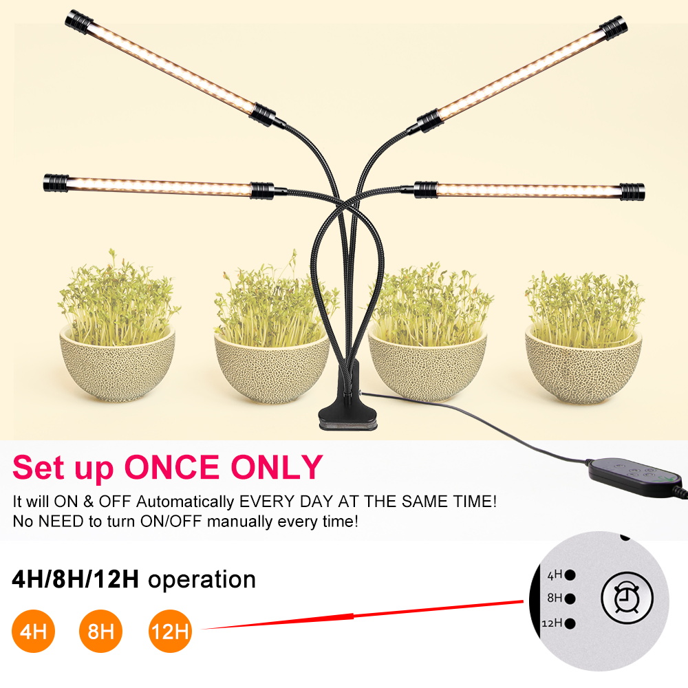 LED Phyto Grow Light Full Spec - Seed Starter Tray Kit With Grow Light review and price