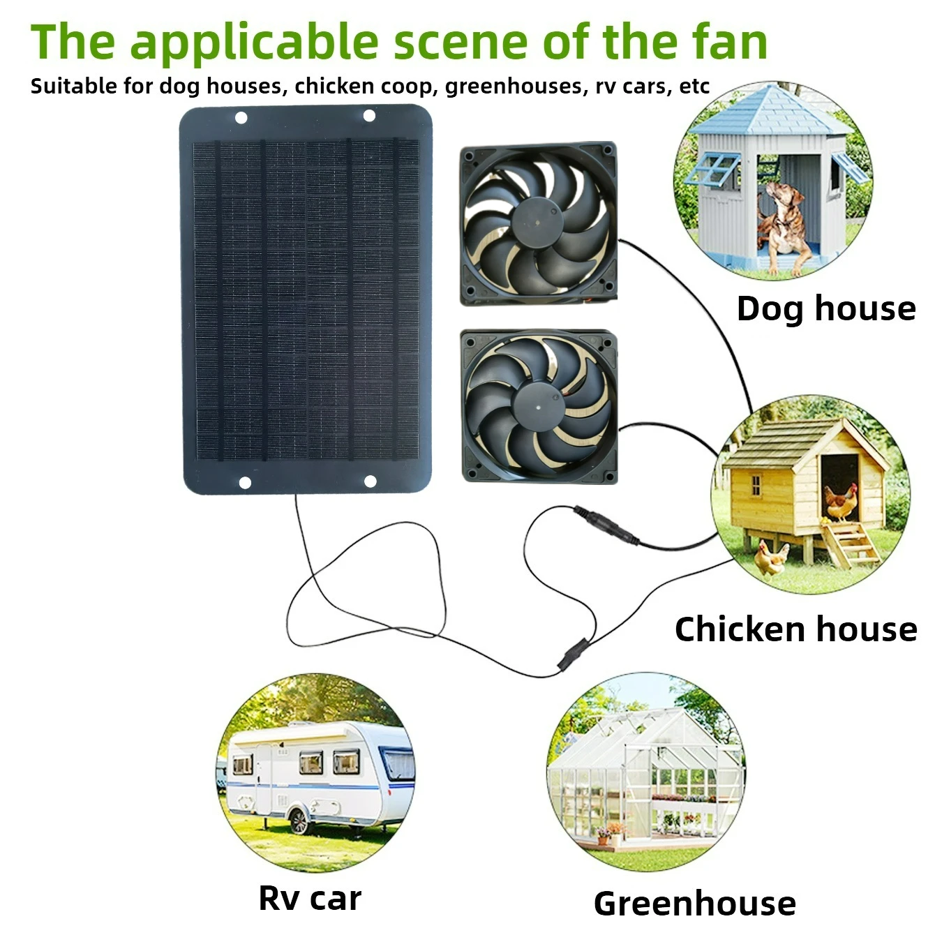 Outdoor IP65 Waterproof 15W So - Greenhouse Circulation Fan Waterproof review and price